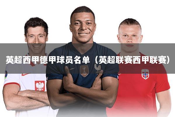 英超西甲德甲球员名单（英超联赛西甲联赛）