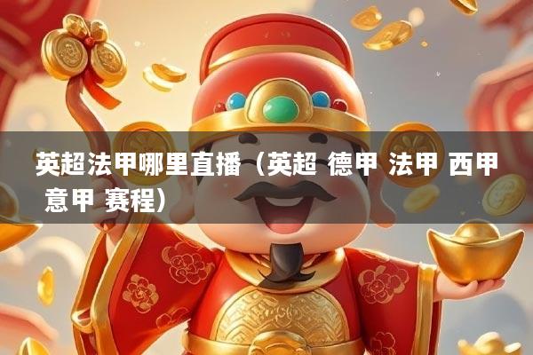英超法甲哪里直播（英超 德甲 法甲 西甲 意甲 赛程）